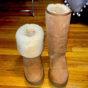 Tall chestnut uggs
